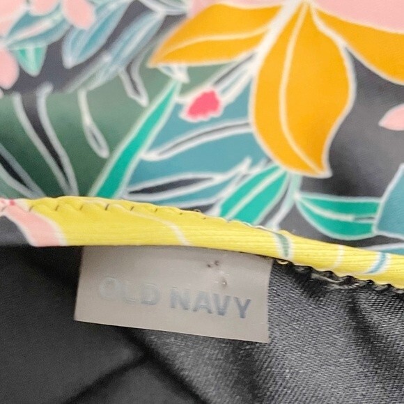 Old Navy Hibiscus Print Plus Size Halter Tie One Piece Swimsuit Plus Size 2X - Picture 8 of 12